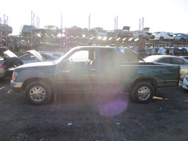 1997 TOYOTA T100 GREEN XTRA CAB 3.4L AT 2WD Z16498